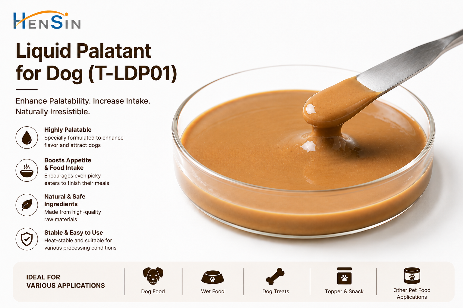 Liquid Dog Palatant (Chicken Liver Flavour) T-LDP01