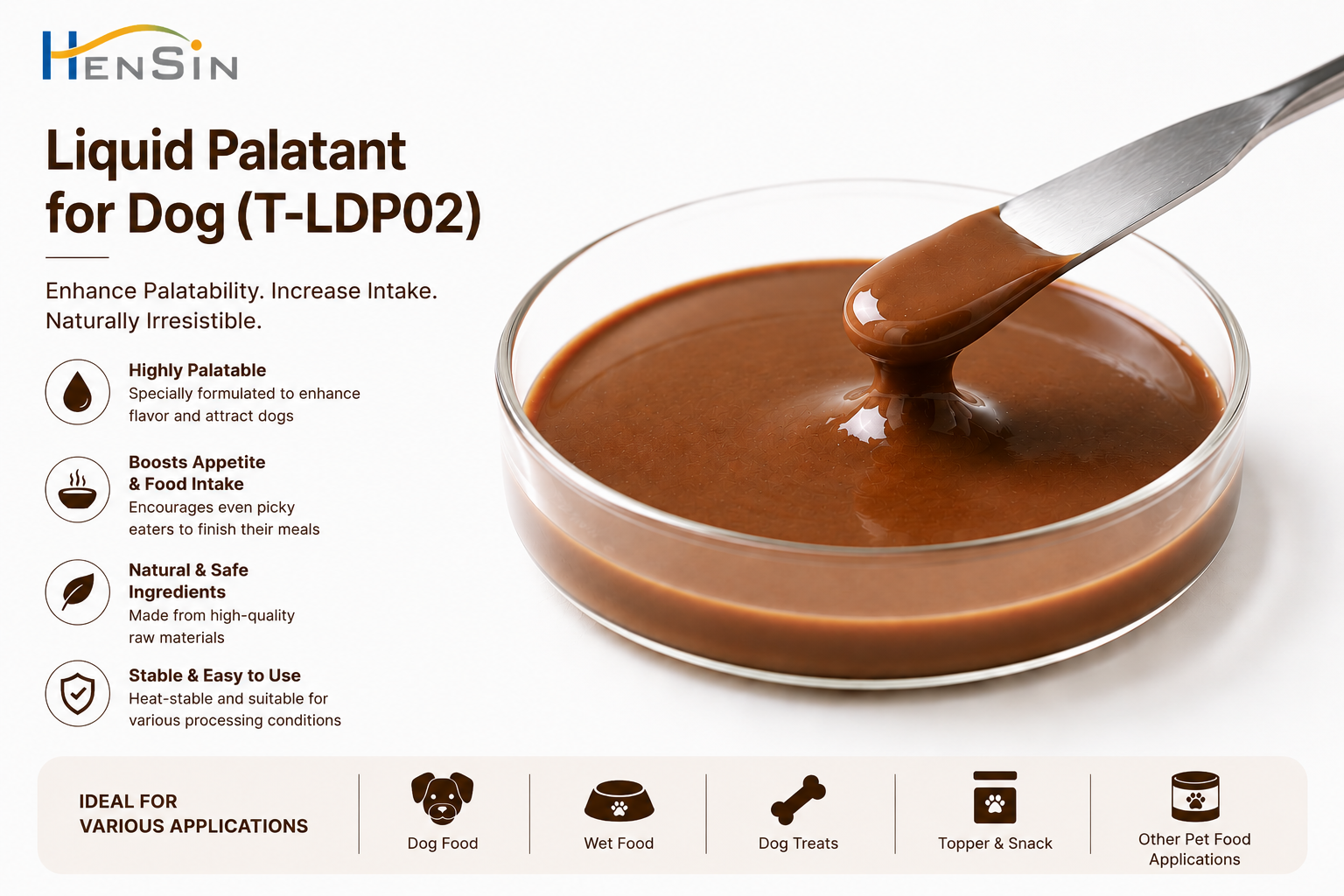 Liquid Dog Palatant (Chicken Liver Flavour) T-LDP02